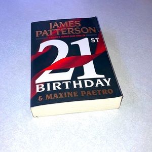 Author James Patterson.Book